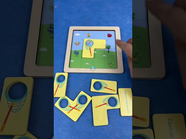 Look Riya, I'll catch all the insects with the net blocks I have.#gameplay #puzzle #short
