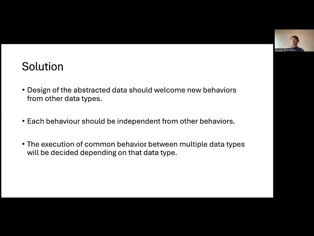 Data Abstraction cohesiveness