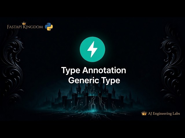 Python list[str] | Generic Types| Type Annotations|Type Hints Explained | FastAPI Example