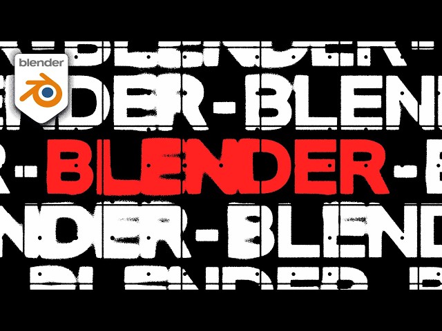 Blender Is A Powerful Graphic Design Tool