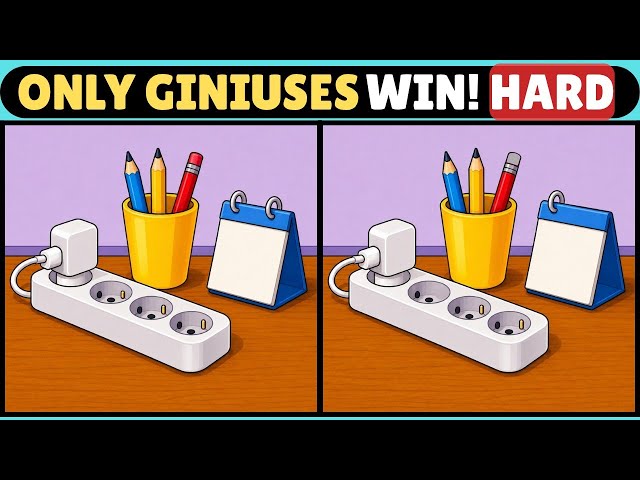 Spot The Difference Visual Challenge 👀 | Can You Catch Every Tiny Clue?