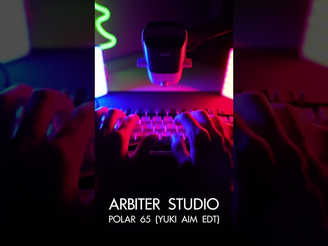 Here we go again! Keyboard this time🤗 #keyboard #asmr #razer #polar65