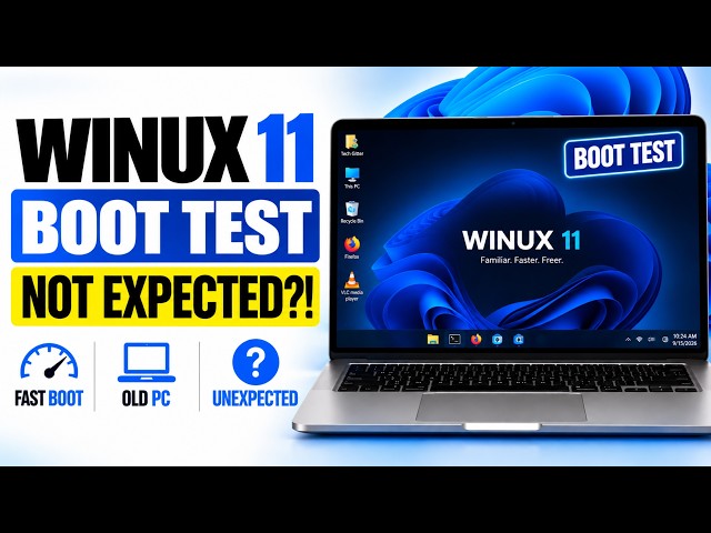 WINUX 11 Boot Test…This Result Was NOT Expected?!