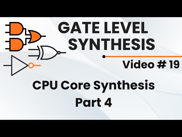 ASIC Synthesis #19, RISC-V Core Synthesis Part 4