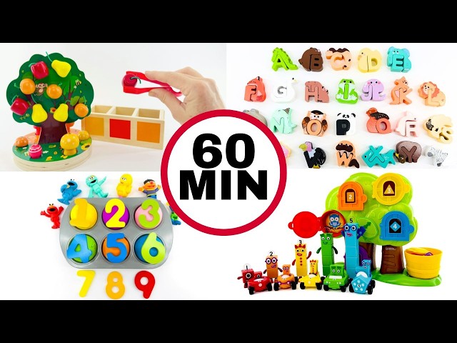 BEST Educational Learning Video for Kids & Toddlers: Colors, Counting, Numbers Spanish & English