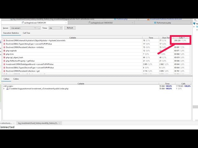 Slow Doctrine ORM association profiling - developer experience vlog.