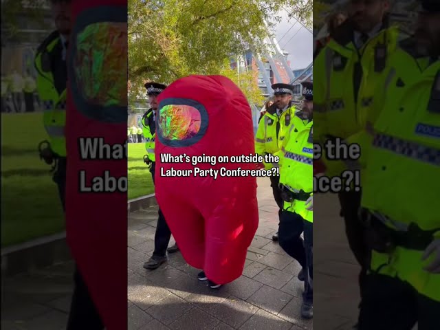 Arrested for holding a sign?