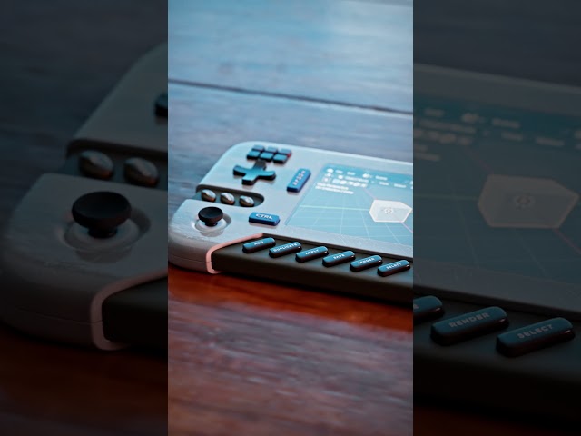 A 'smartphone camera' render of my imaginary Pocket Blender device. #B3D #Blender #Blender3D