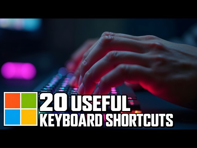 20 Useful Keyboard Shortcuts You Need to Know! (Windows) 2026