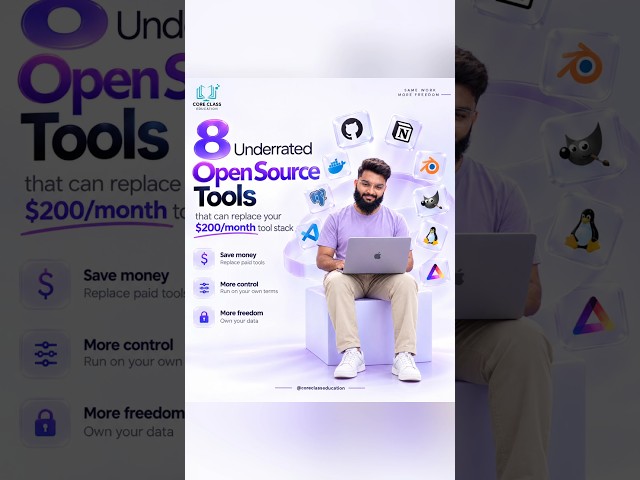 8 Underrated Open Source Tools That Can Replace Your Paid Tool Stack
