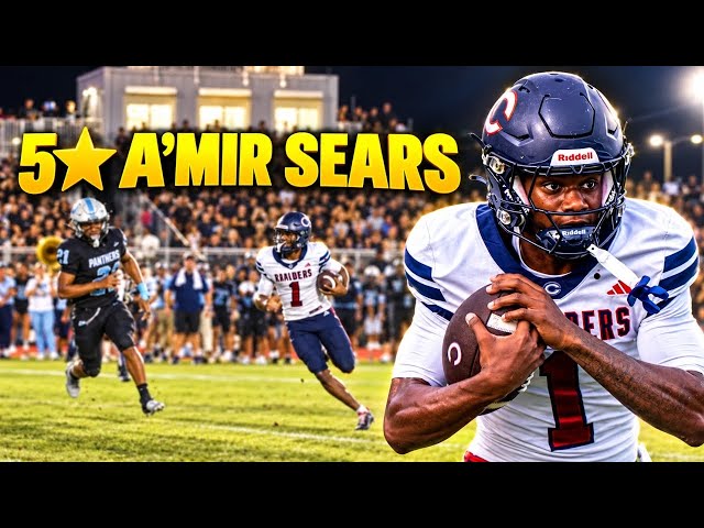 The #1 Athlete in the Country | 5⭐️ A’mir Sears DOMINATED🤯 | #5 Christopher Columbus Highschool