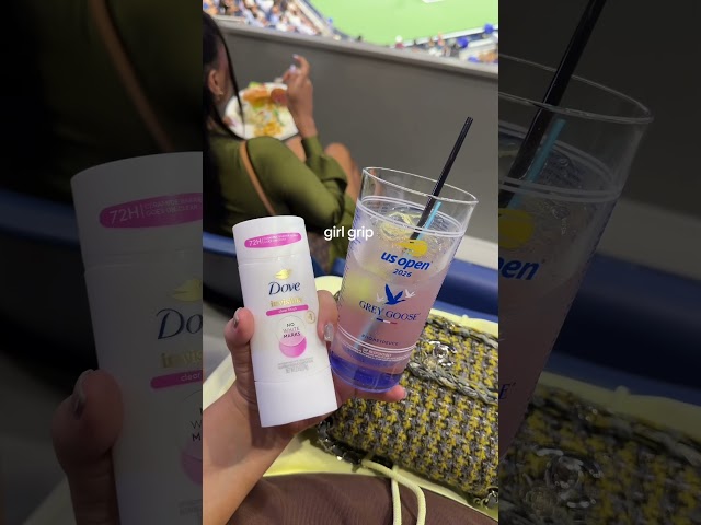 essentials #girlgrip #USOpen #justgirlythings