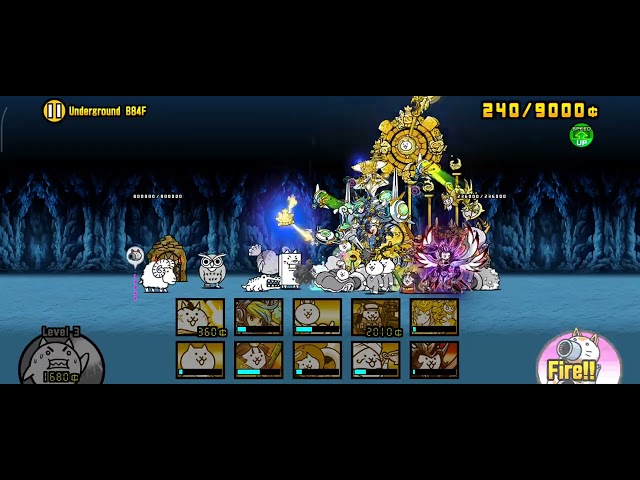Underground Labyrinth Underground B84F Battle Cats 