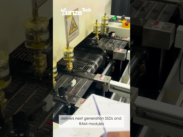 Behind the Scenes: Automated SSD and DRAM Production