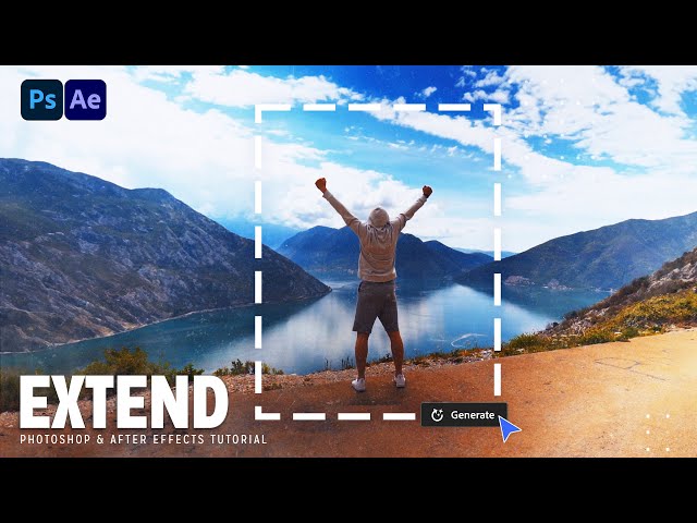 Using Generative Fill for Video | After Effects & Photoshop Tutorial