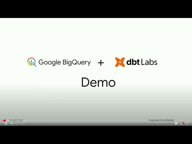 Unleash the power of dbt on Google Cloud: BigQuery, Iceberg, DataFrames and beyond (Coalesce 2025)
