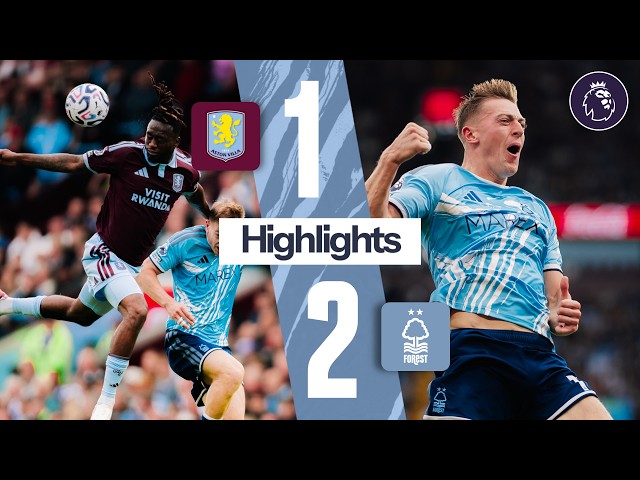 IGOR JESUS LATE WINNER! 🇧🇷 | Aston Villa 1-2 Nottingham Forest | Premier League Highlights 🎬