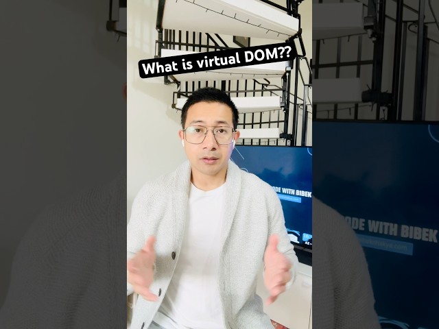 What is virtual DOM?