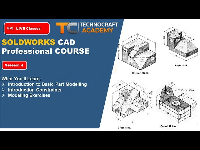 Session - 3.4 | Intro to SOLIDWORKS Part Modeling | Beginner to Professional Course