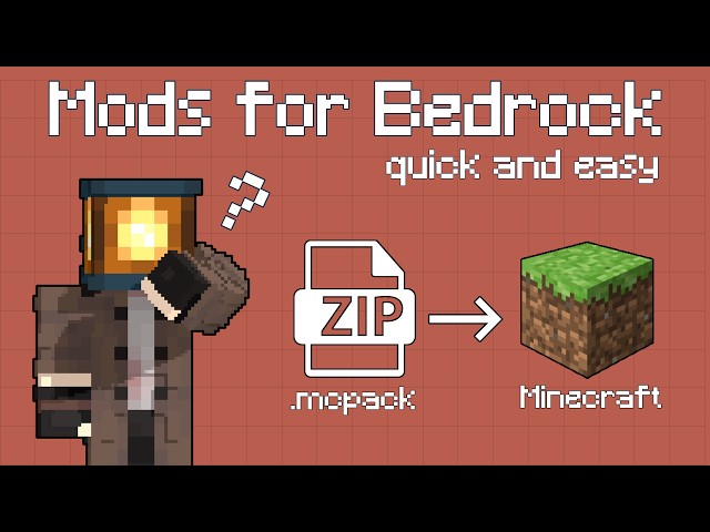 How to Import Mods in Minecraft Bedrock Edition! | Easy Step-by-Step Tutorial