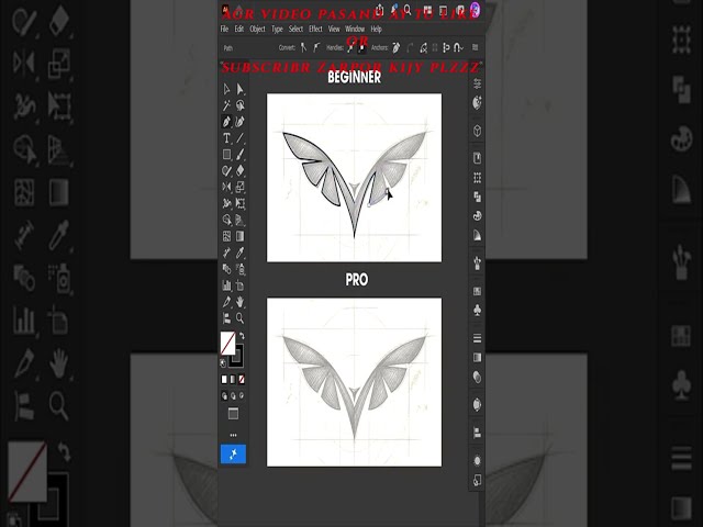 Adobe Illustrator Pen Tool Tips – Expert Techniques for Logo Design ✨ #nndesignvideo