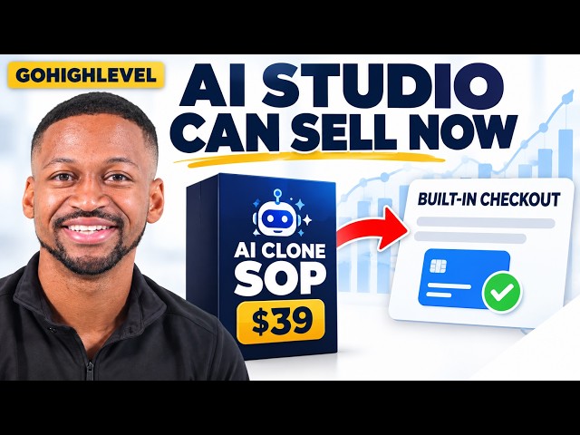 BREAKING: GoHighLevel AI Studio Just Got 2 HUGE Upgrades (Payments + Tracking)