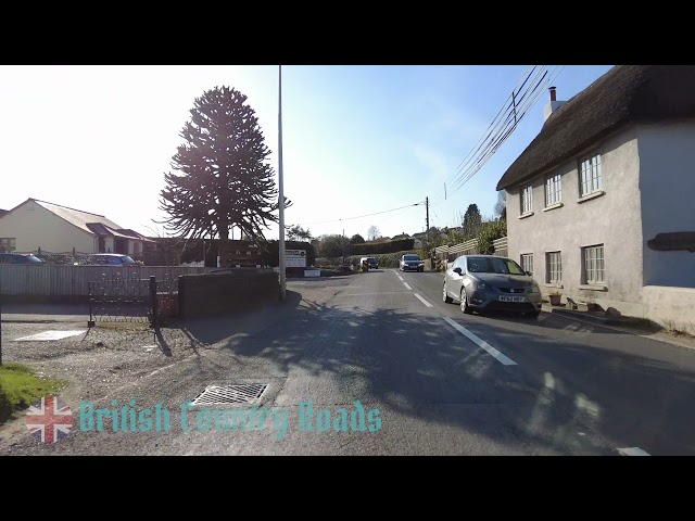 British Country Roads I Sidmouth to Exeter I Amazing Views I 4k, 60 fps I Silent Video