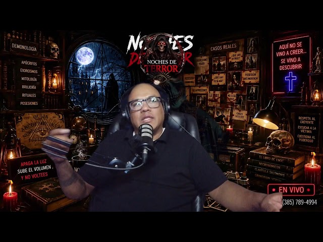 NOCHES DE TERROR 🔴 EN VIVO | Historias y Experiencias Paranormales