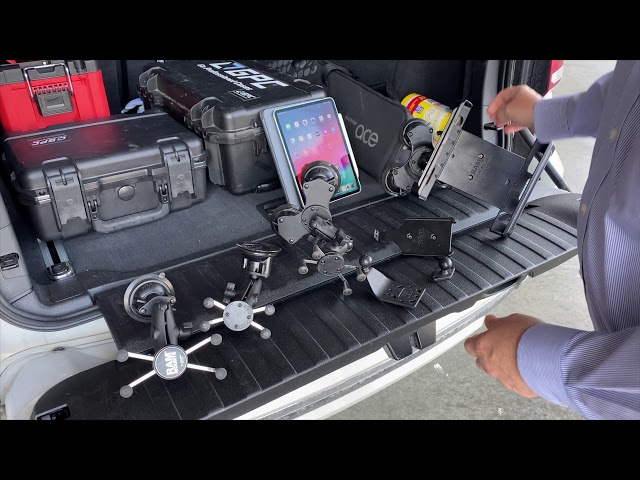 Colby AgTech Segment, Smart Device Holders for cab, story on This Week in Agribusiness