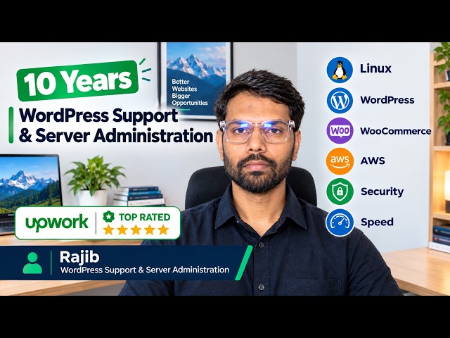 WordPress Support & Server Administration | WooCommerce & Cloud Specialist