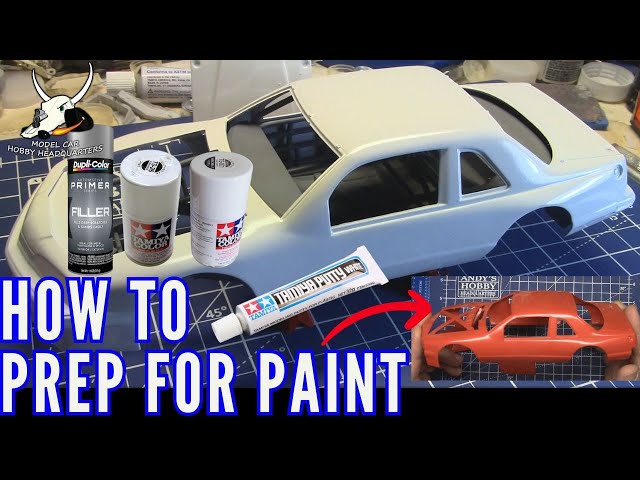 How I Prep My Model Cars For A Rattle Can Paint Job Ep.461