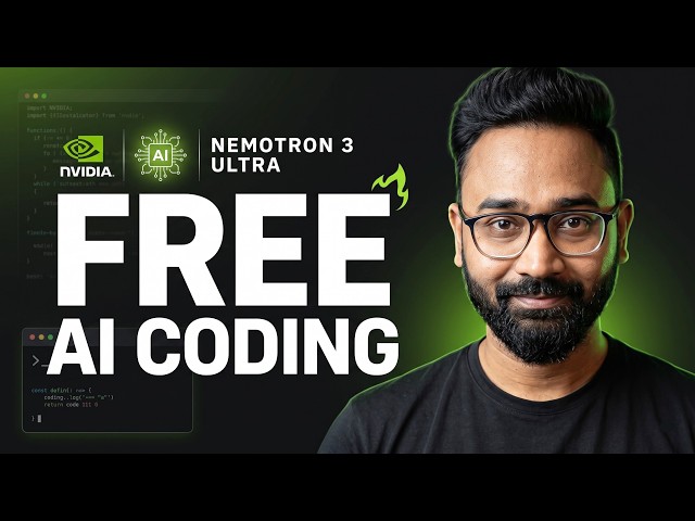 NVIDIA Nemotron 3 Ultra Is FREE! How to Use It with OpenCode