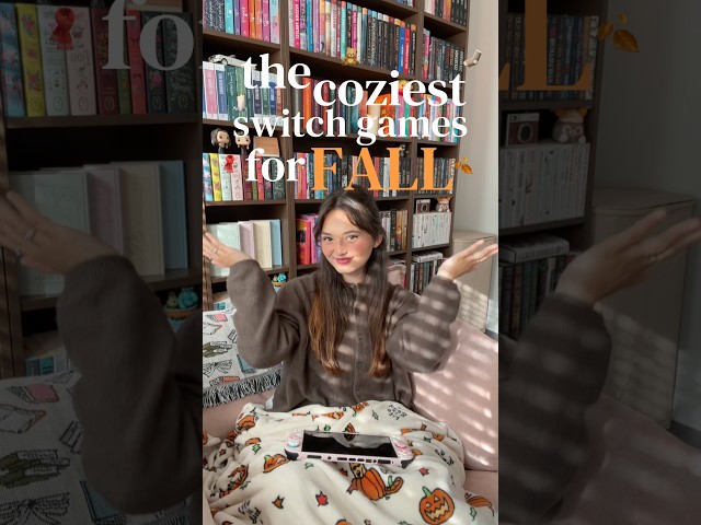 cozy games to play on your nintendo switch this fall! 🍂🎮🧦🕯️✨ #cozygames #nintendoswitch