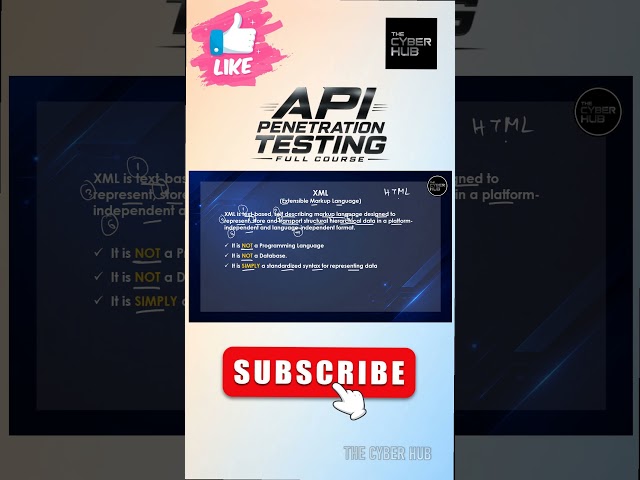 This is XML ! | API Penetration Testing Full Course #api #ethicalhacking #thecyberhub