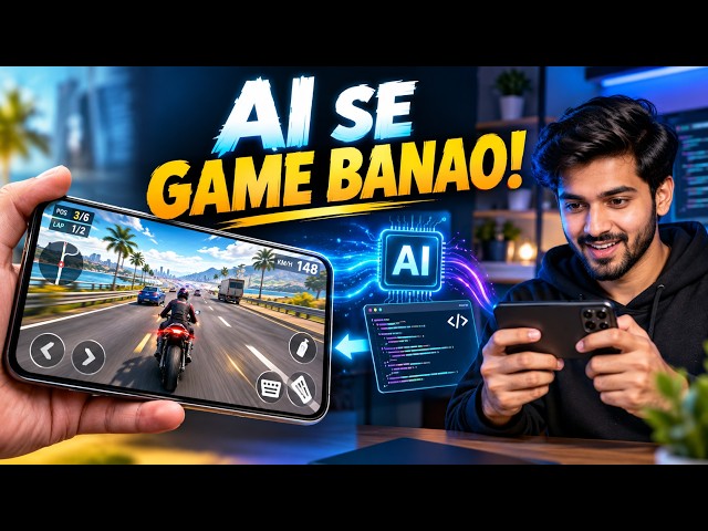 I Made a Game on Mobile Using AI 🤯 | AI game development