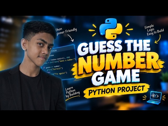 Guess The Number: Fun Python Project! 🐍