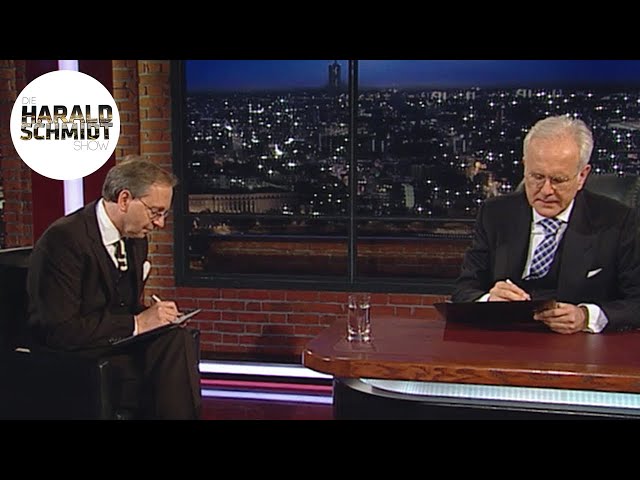 Olli und Harald spielen "Stadt Land Fluss" | Die Harald Schmidt Show (SKY)