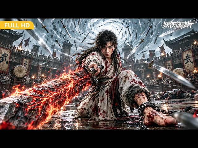 【Chinese drama】废柴少年意外打通任督二脉，功力瞬间暴涨，一声令下万剑齐发反杀全场！