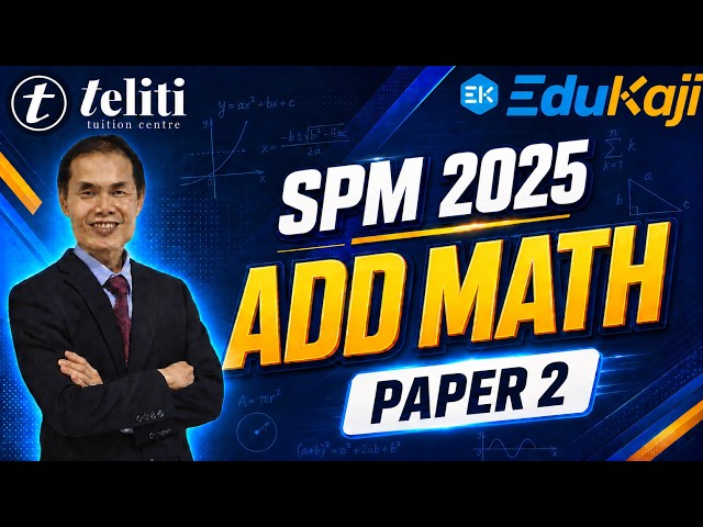 SPM Add Math 2025 - Paper 2