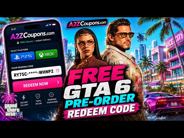 🌴 GTA 6 Free Pre-Order 🎮 How to Pre-Order GTA VI for FREE | PS5 & Xbox!