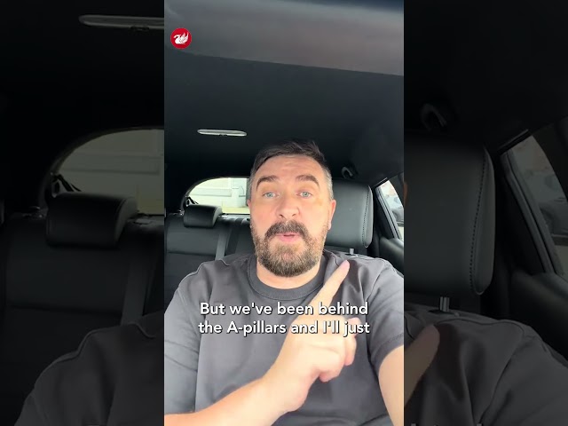DRAMATIC moment driving instructor STEPS IN to avoid crash