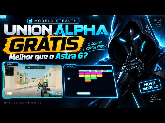 NOVO MODELO STEALTH GRÁTIS NO OPENROUTER! Union Alpha é Grátis e Bate o GPT Astra? (APROVEITE JÁ!!)