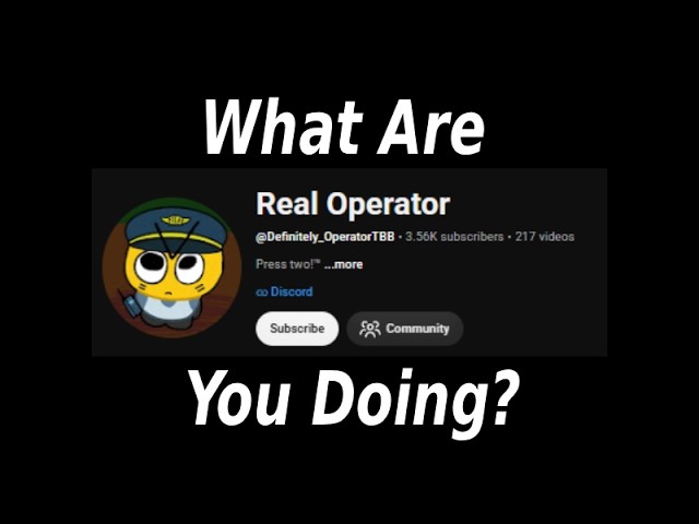 Real Operator, The Worst Takes and The Worst Examples