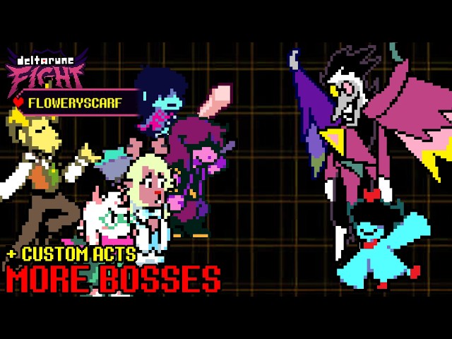 Deltarune Fight Added MORE BOSSES & Loadout Customization