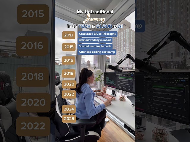 My untraditional tech career journey to cloud & AI