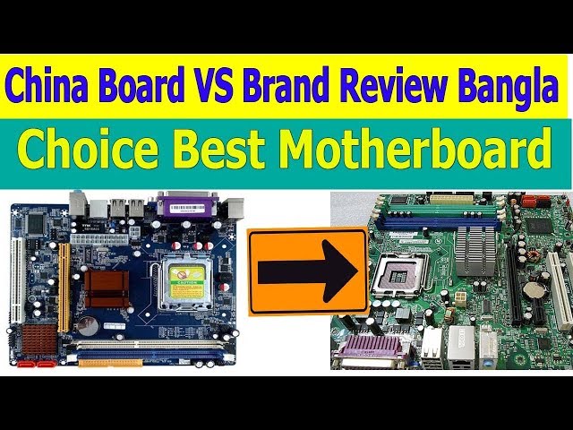 Motherboard Review China board V/S Korean Board | Hi-speed | Korean | Bangla Tutorial