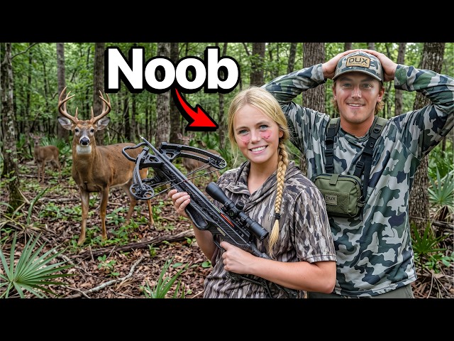 Taking My Sister Hunting For The First Time!