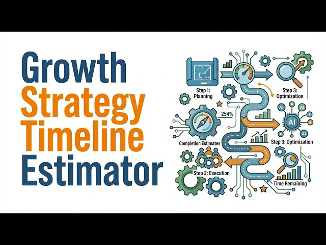 Growth Strategy Timeline Estimator | How long should your growth strategy actually take?