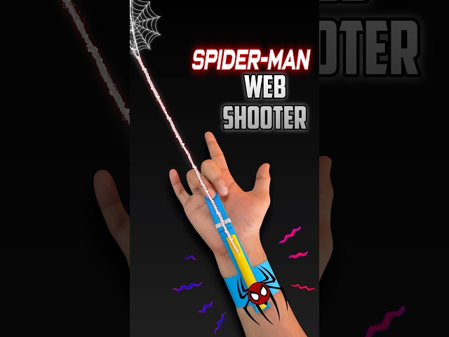 How to Make a Spider-Man Web Shooter 🕷️