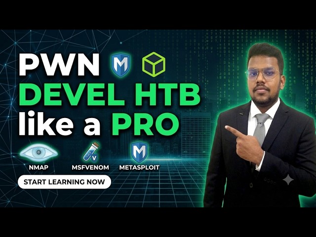 Use Metasploit Framework Console | Msfvenom | nmap like a pro by ethical hacking devel htb machine